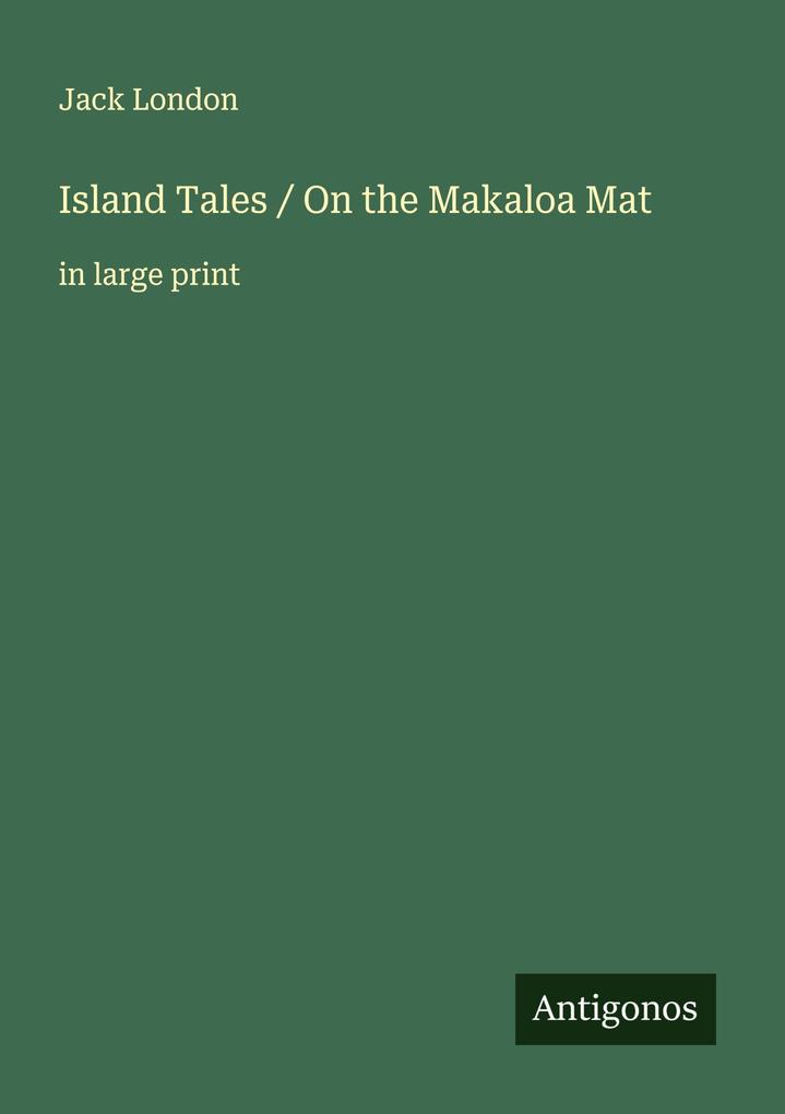 Island Tales / On the Makaloa Mat