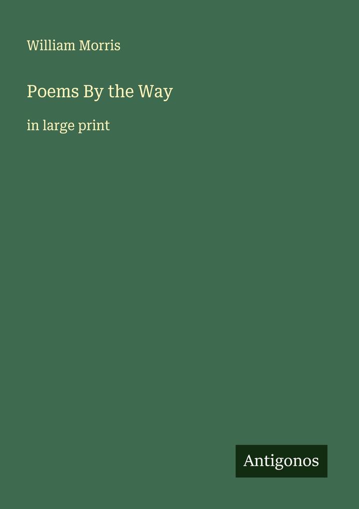 Poems By the Way