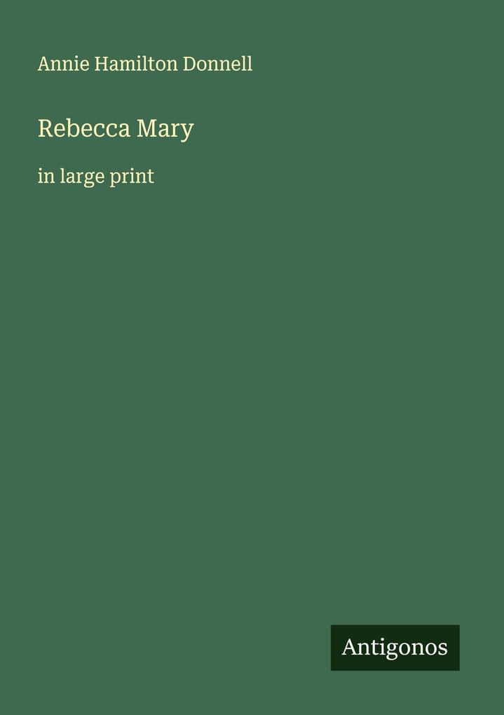 Rebecca Mary