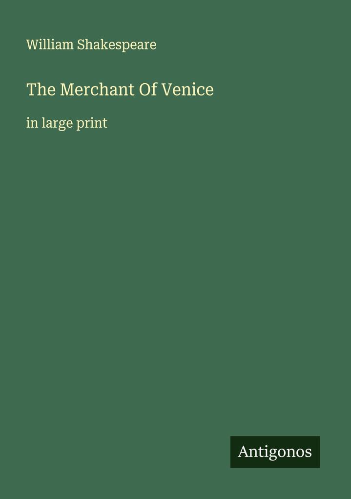 The Merchant Of Venice