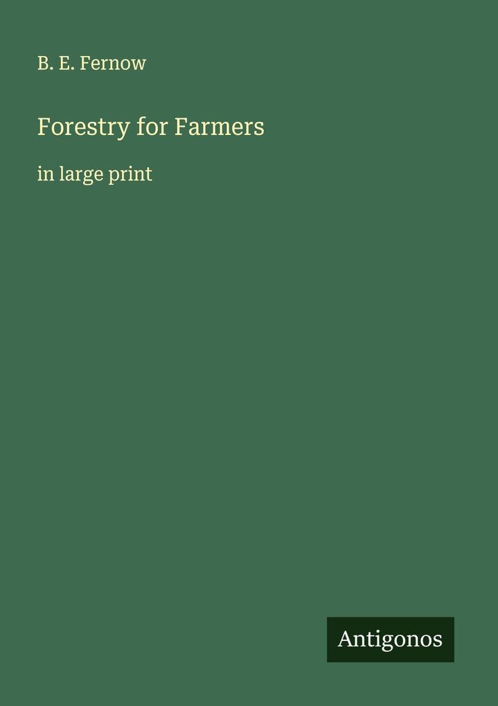 Forestry for Farmers
