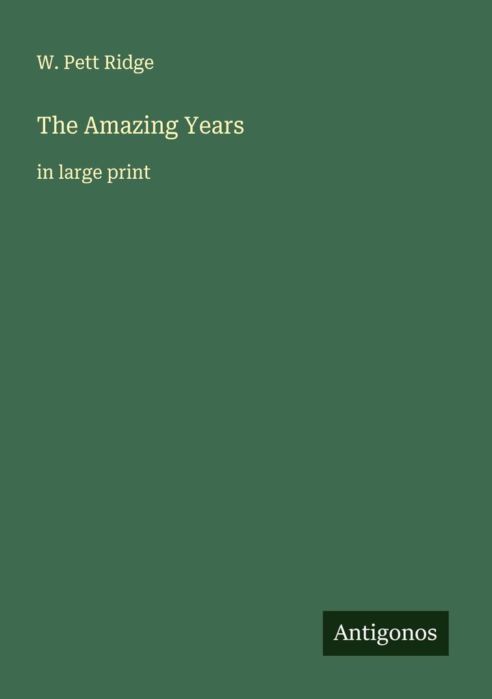 The Amazing Years