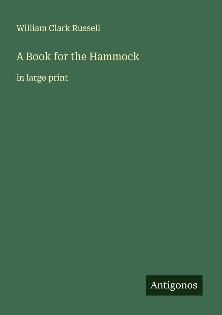 A Book for the Hammock