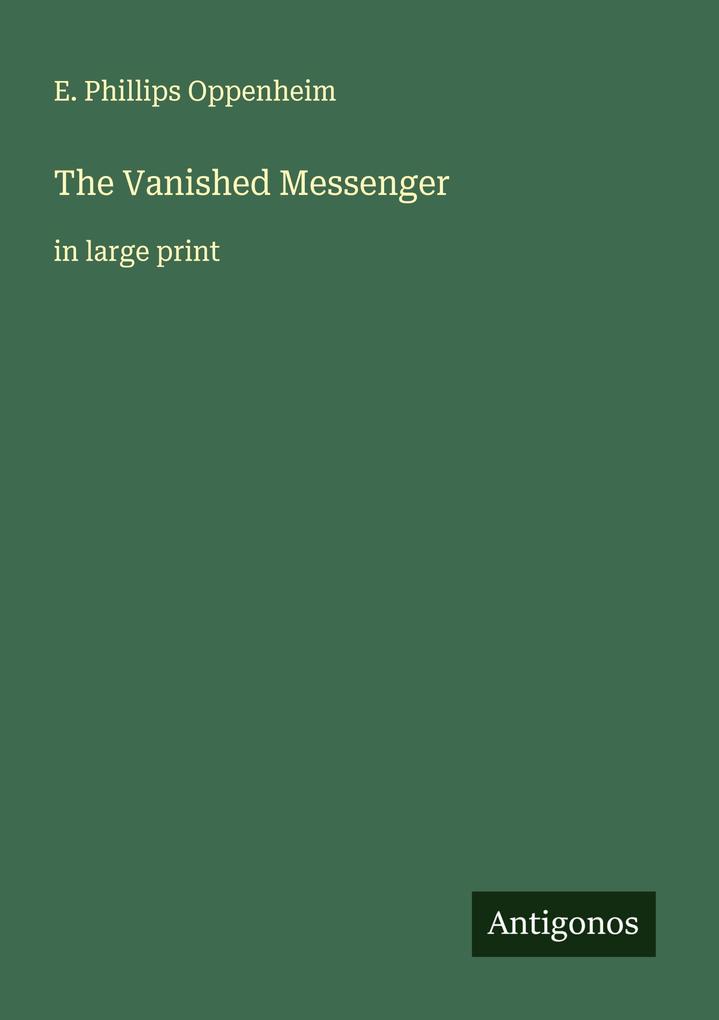 The Vanished Messenger