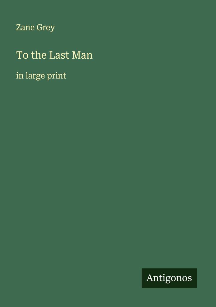 To the Last Man