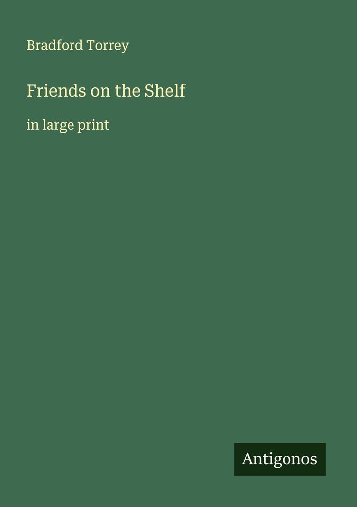 Friends on the Shelf