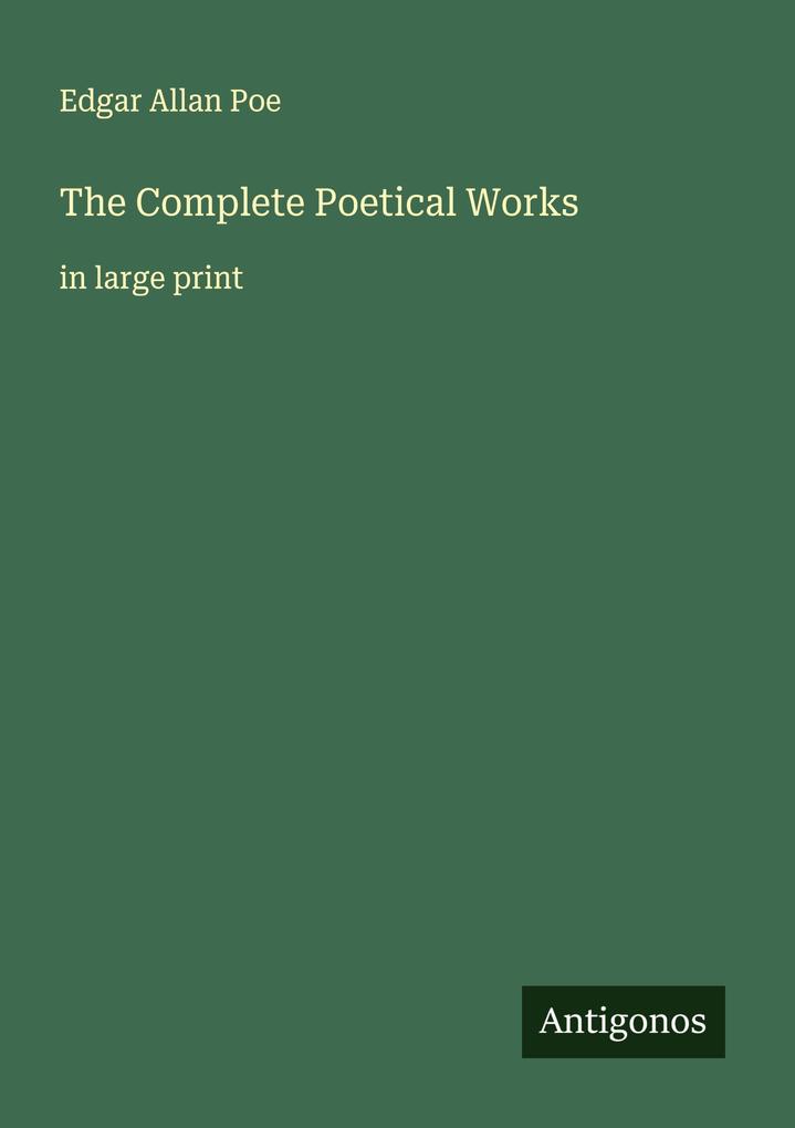 The Complete Poetical Works