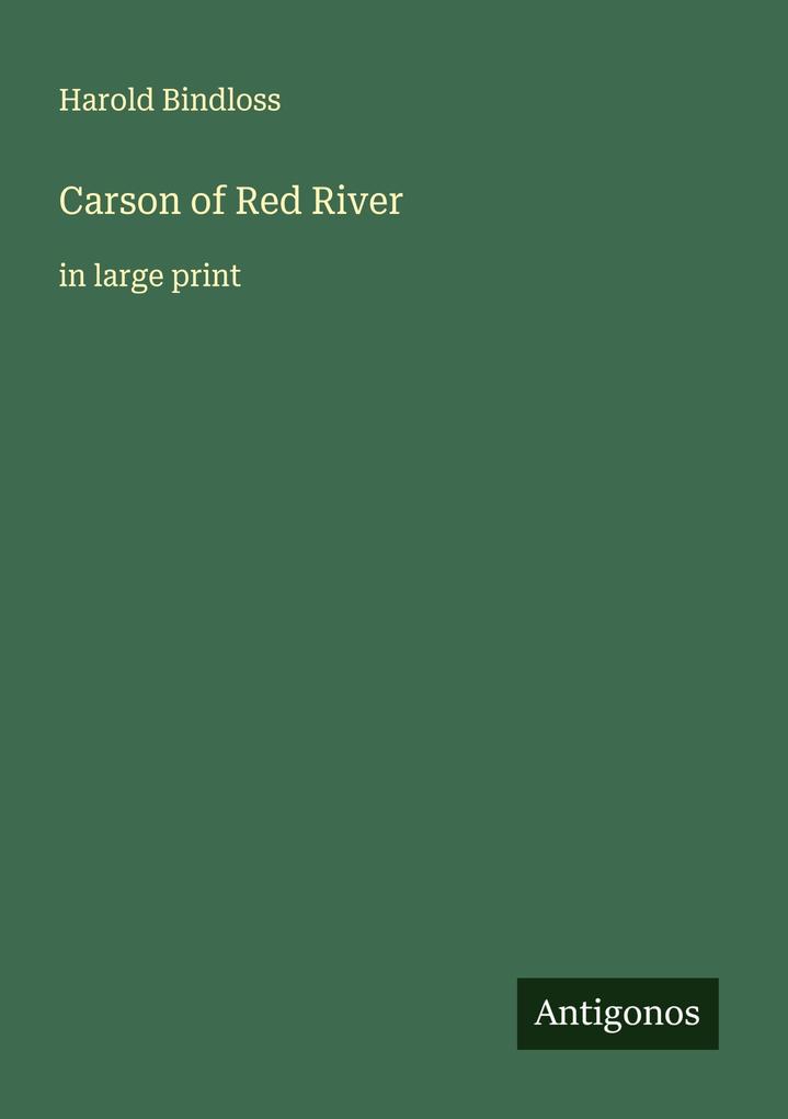 Carson of Red River