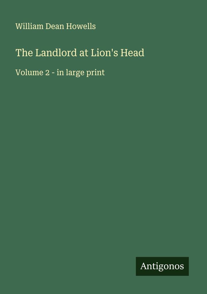 The Landlord at Lion's Head