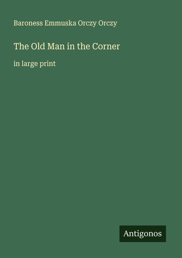 The Old Man in the Corner