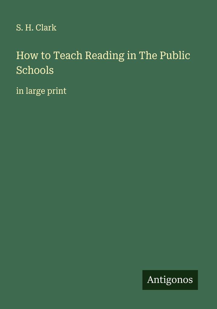 How to Teach Reading in The Public Schools