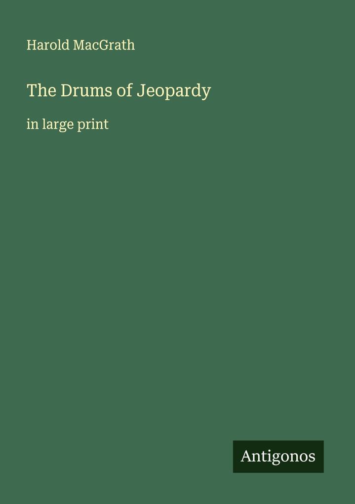 The Drums of Jeopardy