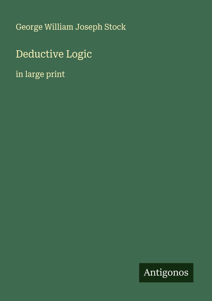 Deductive Logic