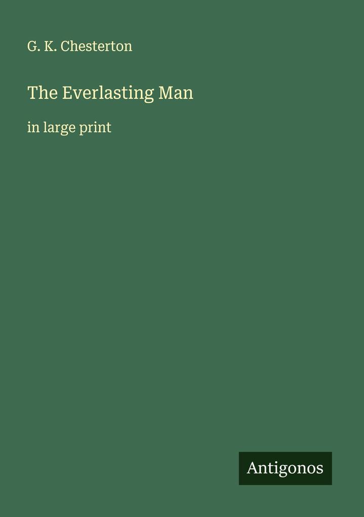 The Everlasting Man