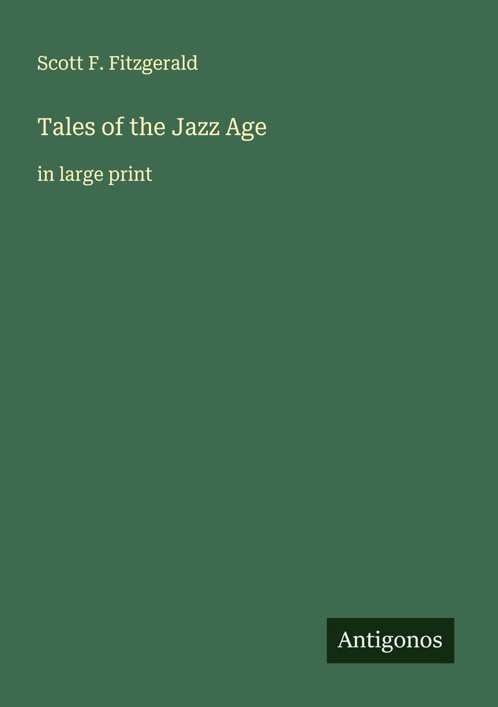 Tales of the Jazz Age