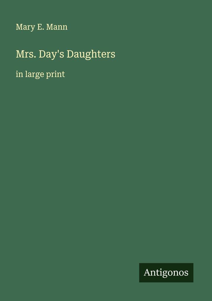 Mrs. Day's Daughters
