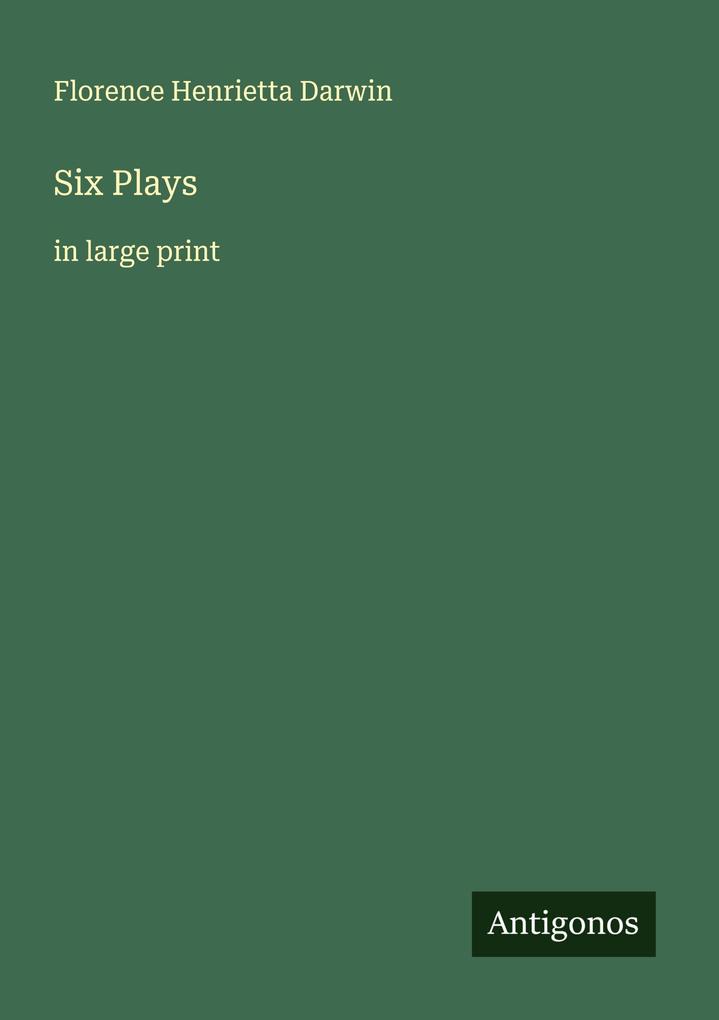 Six Plays