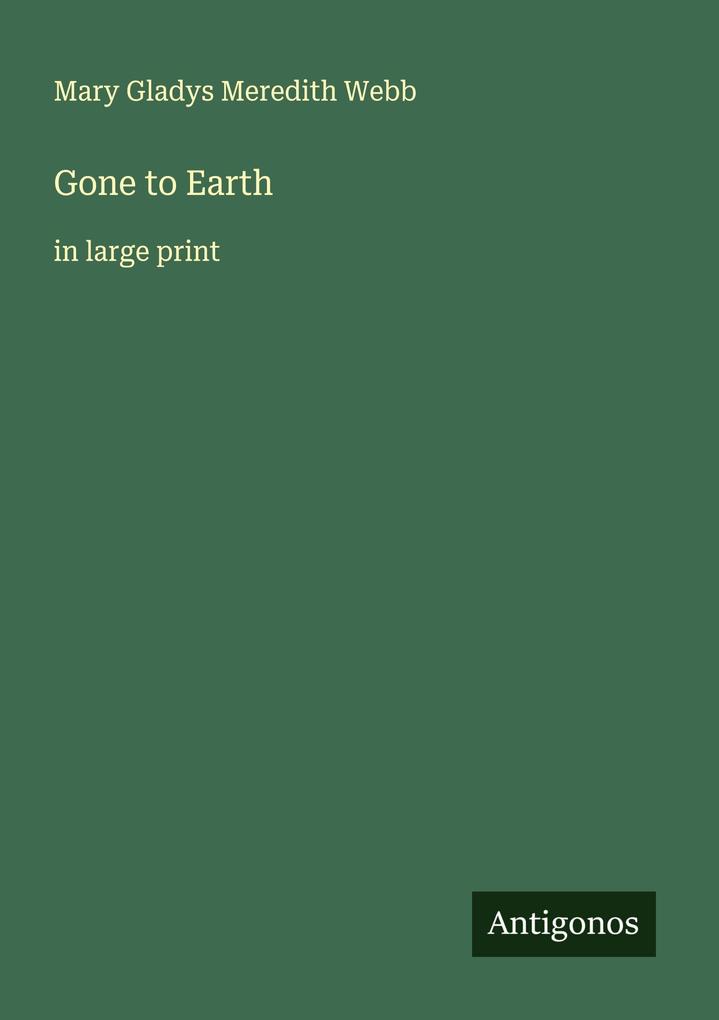 Gone to Earth