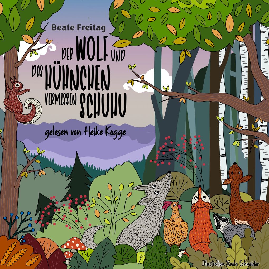 Der Wolf und das Hühnchen vermissen Schuhu