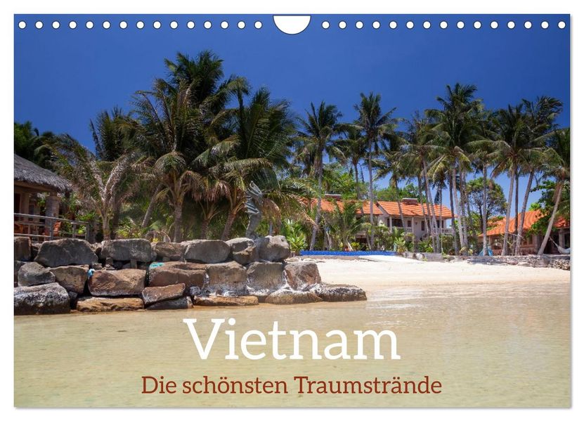 Vietnam die schönsten Traumstrände (Wandkalender 2026 DIN A4 quer) CALVENDO Monatskalender