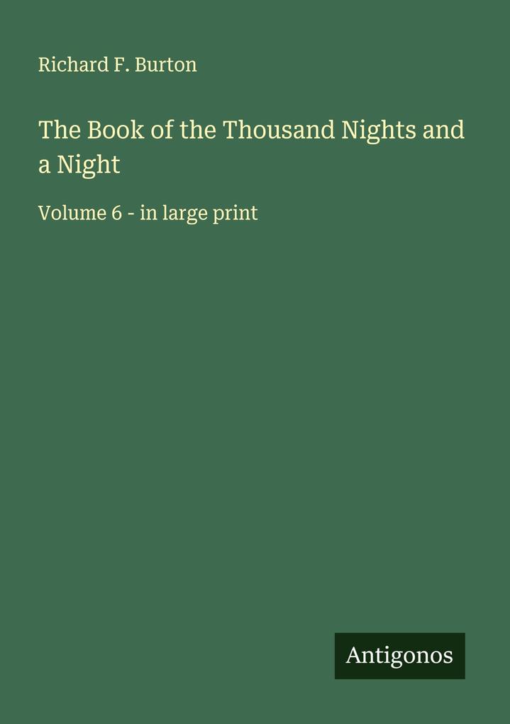 The Book of the Thousand Nights and a Night