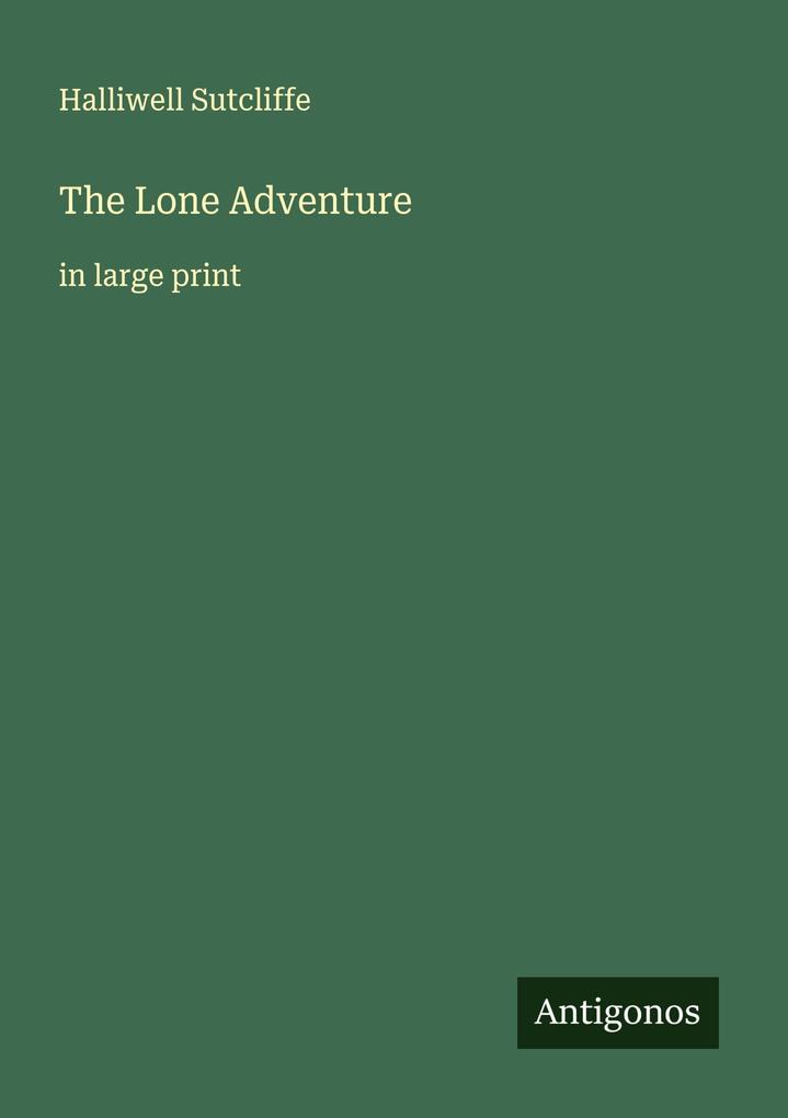 The Lone Adventure