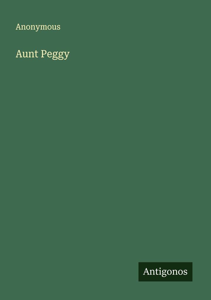Aunt Peggy