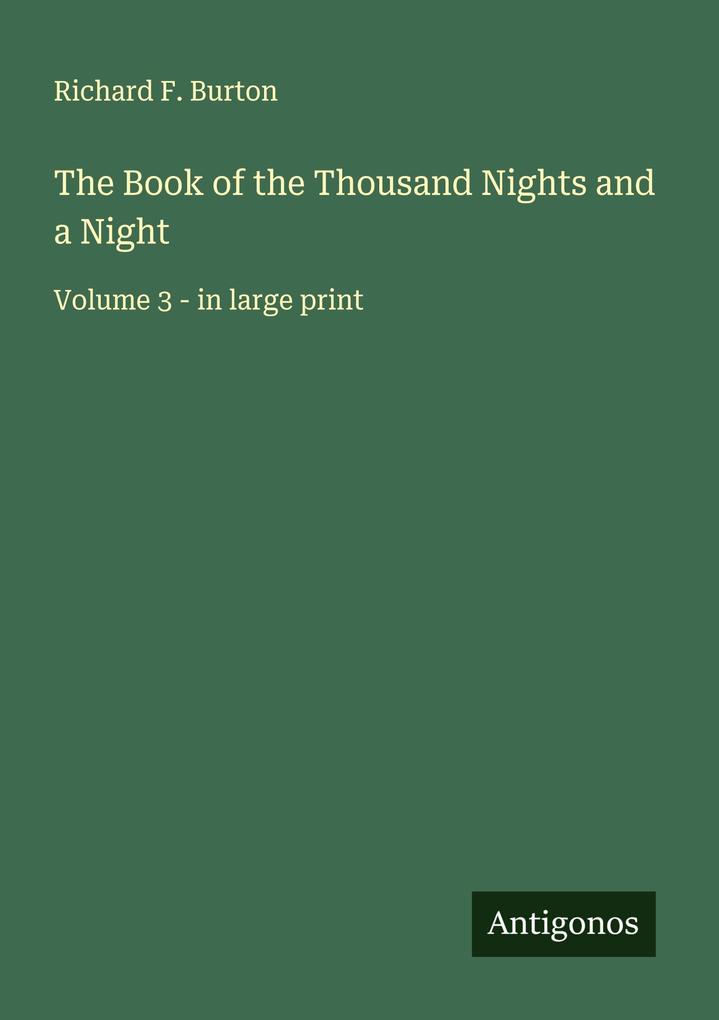 The Book of the Thousand Nights and a Night