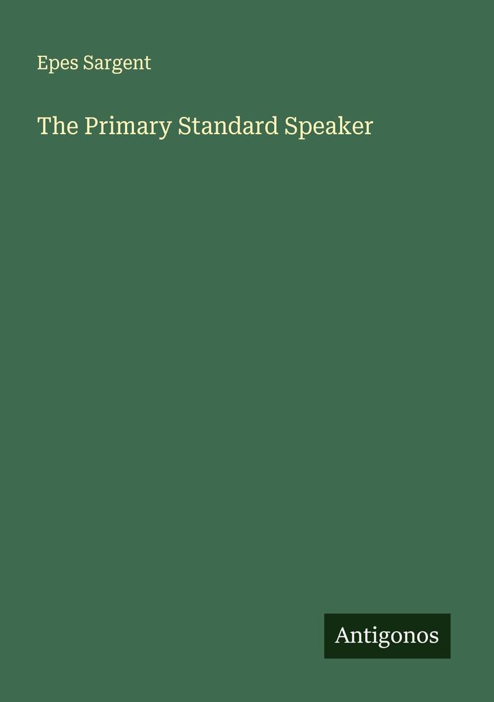 The Primary Standard Speaker