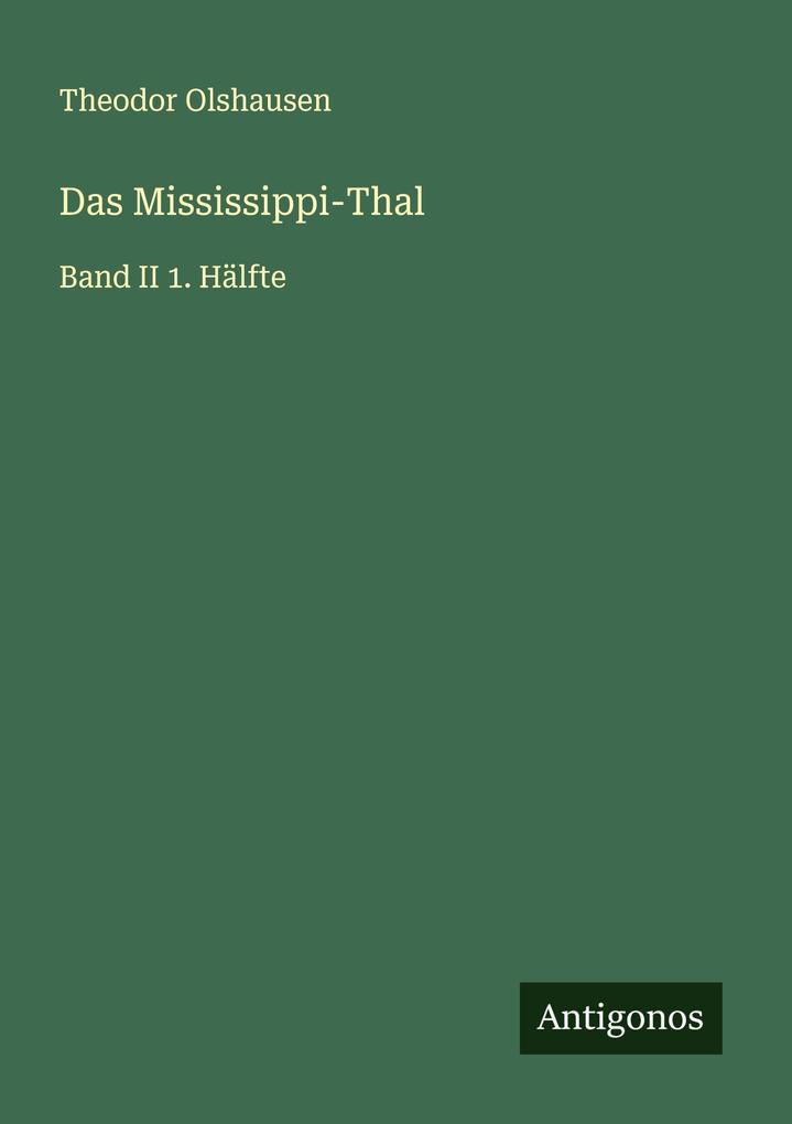Das Mississippi-Thal