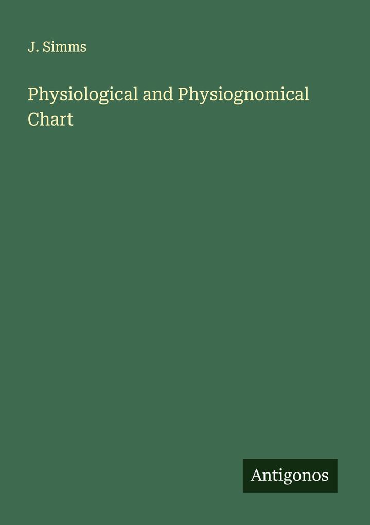 Physiological and Physiognomical Chart