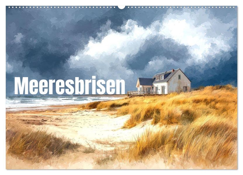 Meeresbrisen (Wandkalender 2026 DIN A2 quer) CALVENDO Monatskalender