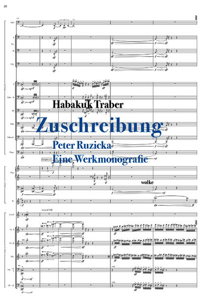 ZUSCHREIBUNG