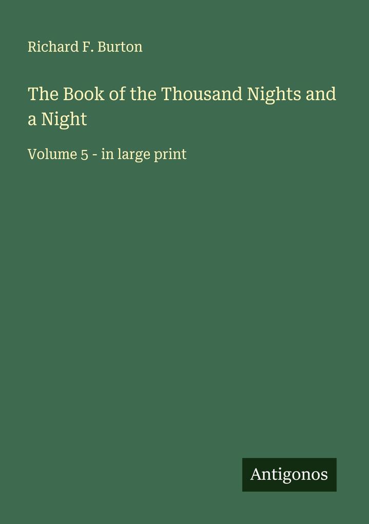 The Book of the Thousand Nights and a Night