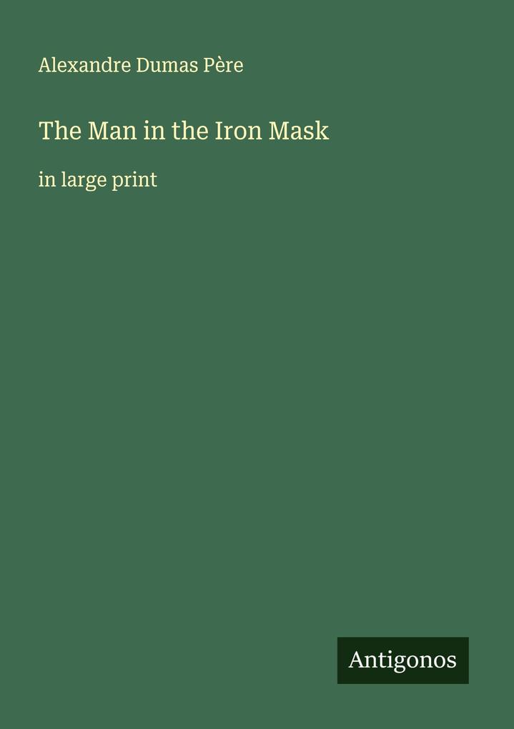The Man in the Iron Mask