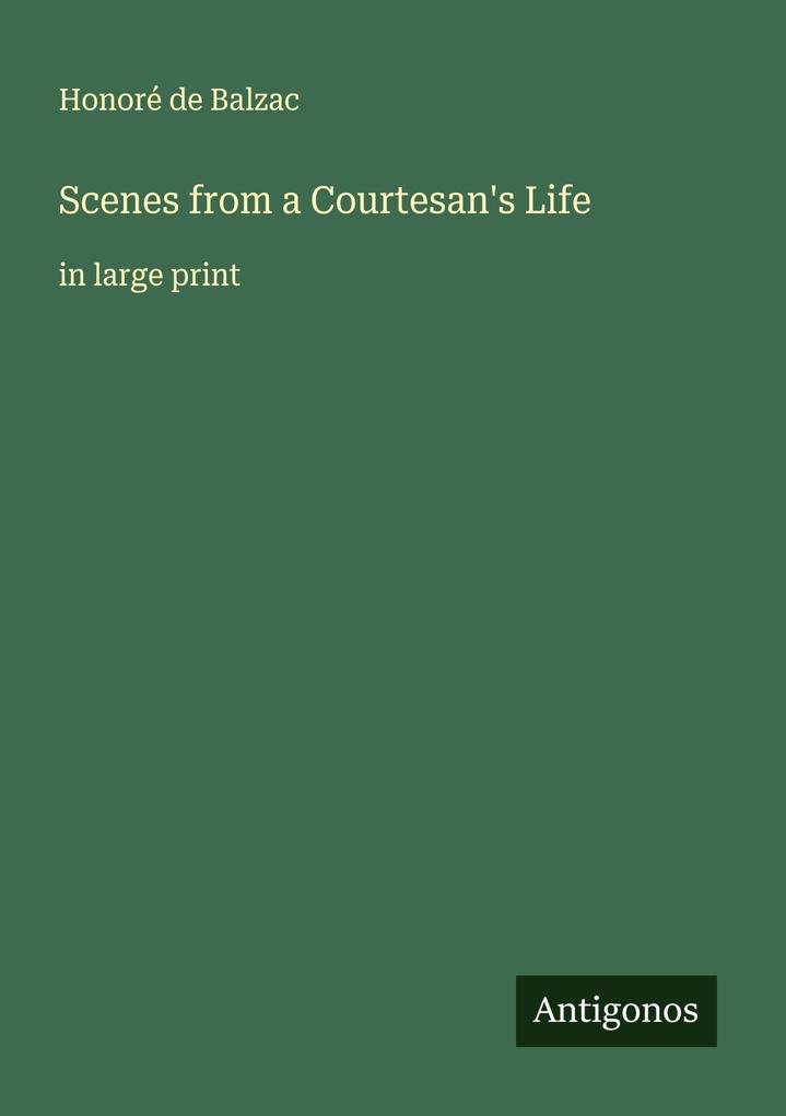 Scenes from a Courtesan's Life