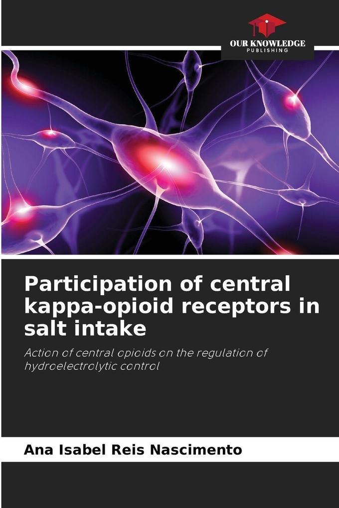 Participation of central kappa-opioid receptors in salt intake