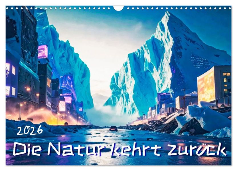 Die Natur kehrt zurück (Wandkalender 2026 DIN A3 quer) CALVENDO Monatskalender