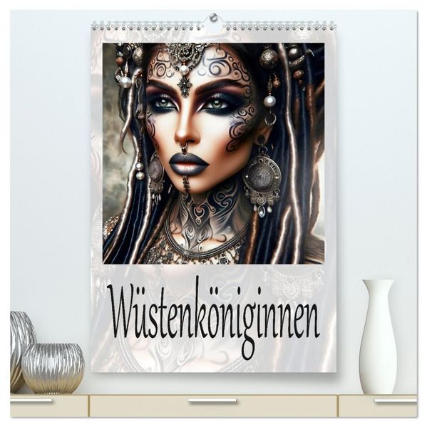 Wüstenköniginnen (hochwertiger Premium Wandkalender 2026 DIN A2 hoch) Kunstdruck in Hochglanz