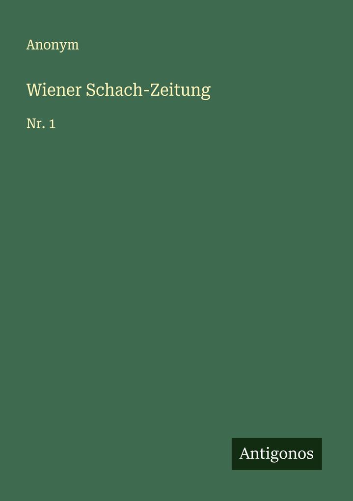 Wiener Schach-Zeitung
