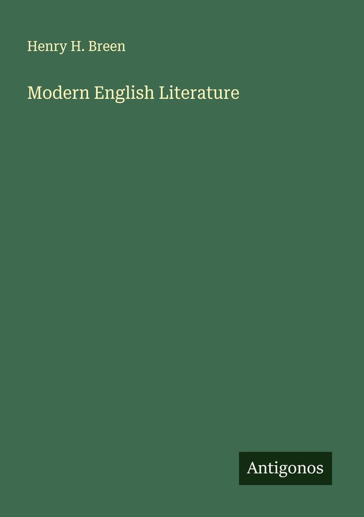 Modern English Literature