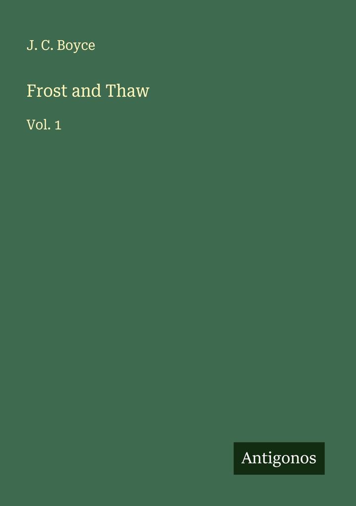 Frost and Thaw