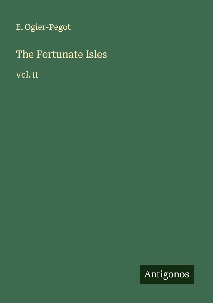 The Fortunate Isles