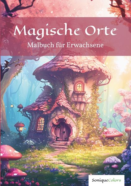 Magische Orte - Malbuch für Erwachsene