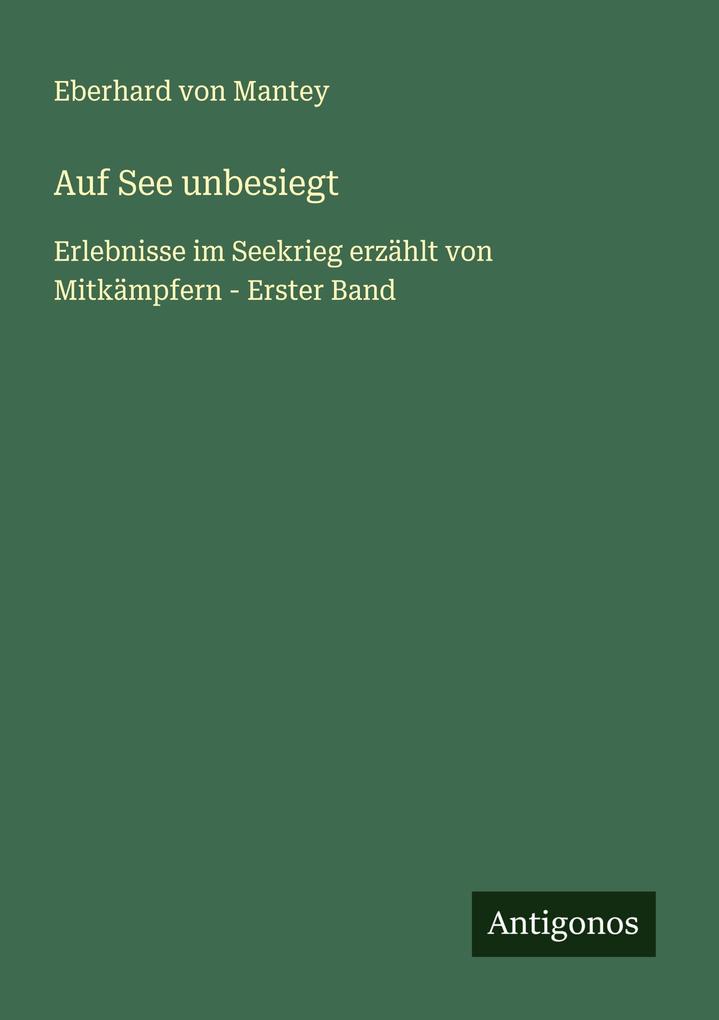Auf See unbesiegt