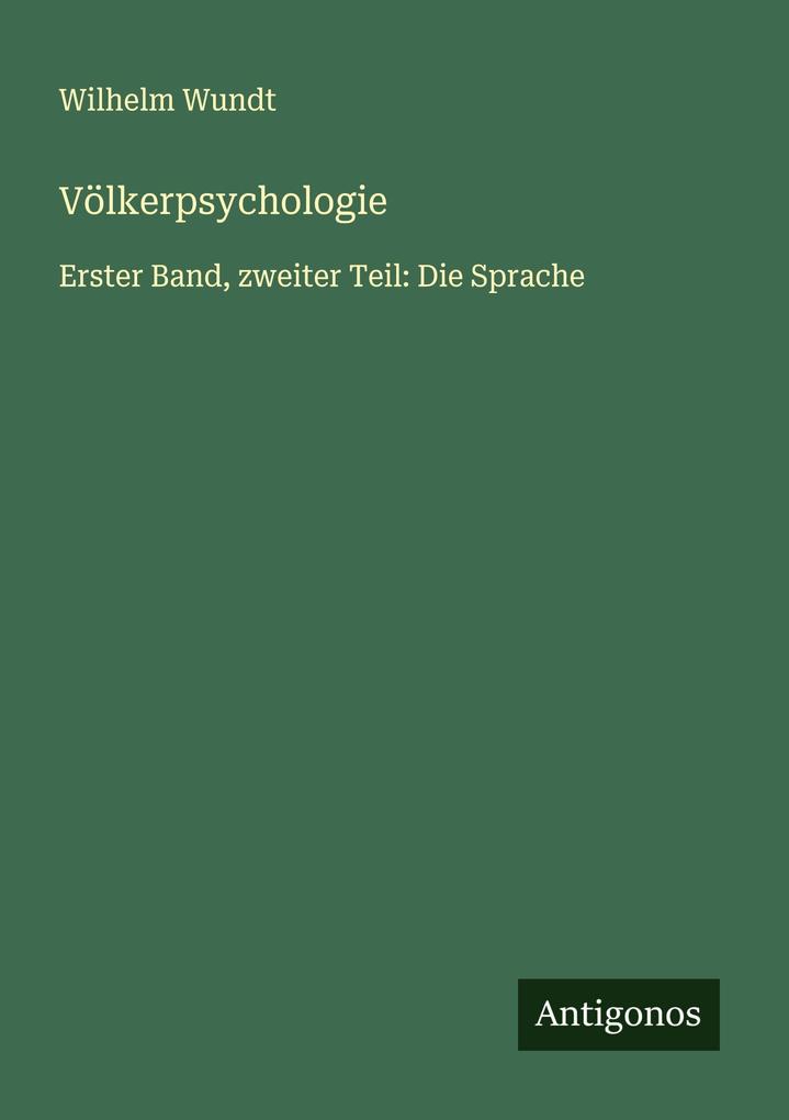 Völkerpsychologie