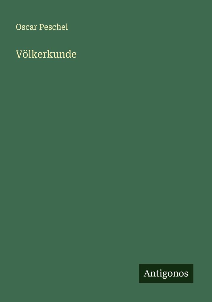 Völkerkunde