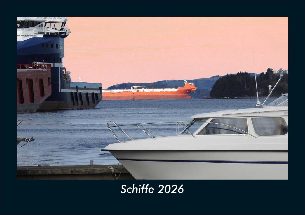 Schiffe 2026 Fotokalender DIN A5