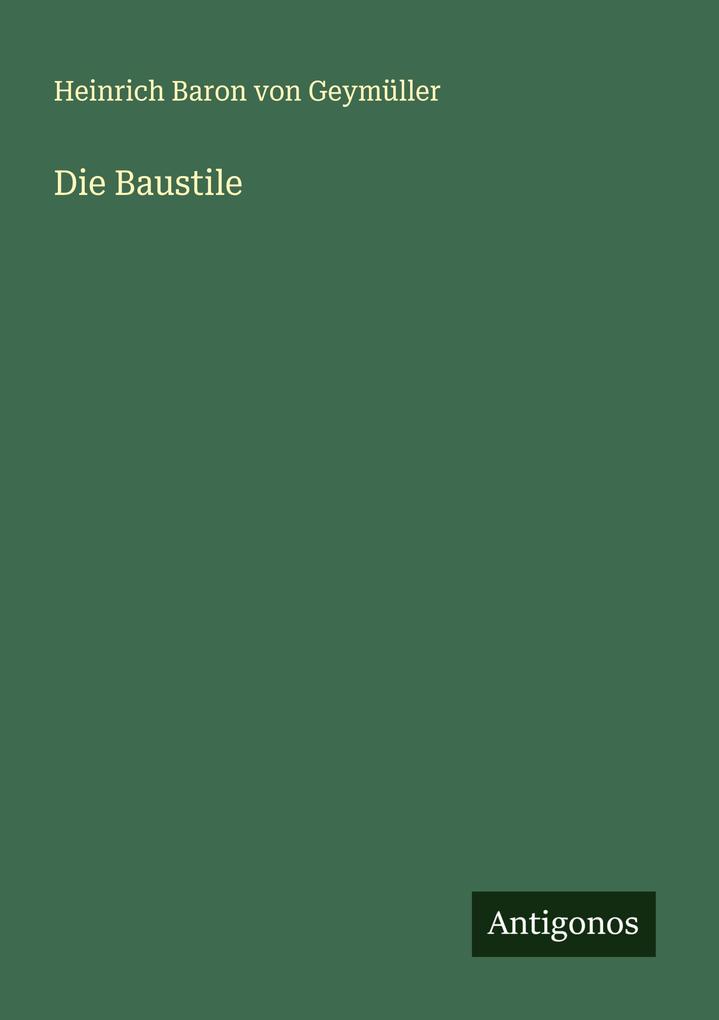 Die Baustile