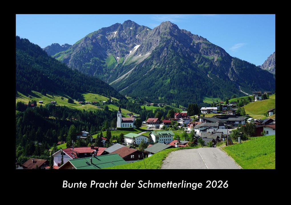 Bunte Pracht der Schmetterlinge 2026 Fotokalender DIN A3